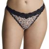 Panties * | All-Over Lace Thong Discount Moi Wild Thing / Pearl