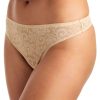 Panties * | All-Over Lace Thong Cheap Tc Fine Intimates