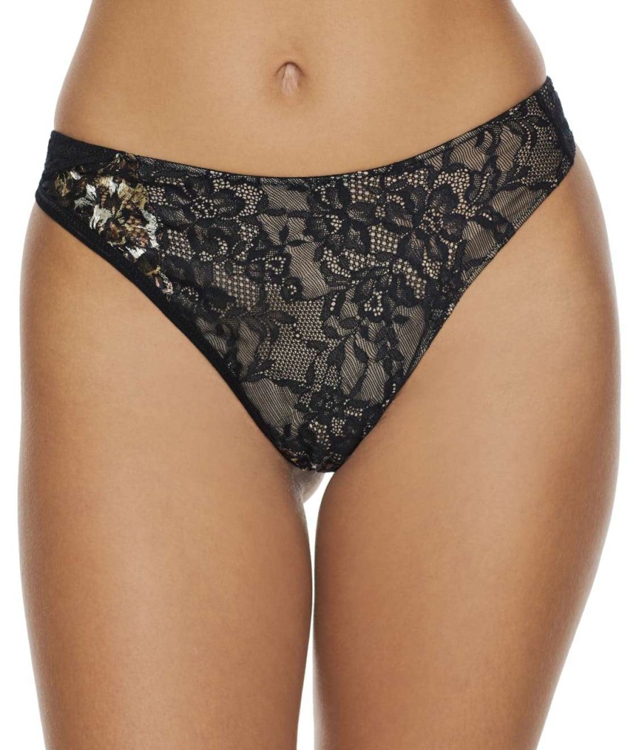 Panties * | Arau Thong Discount Prima Donna Black