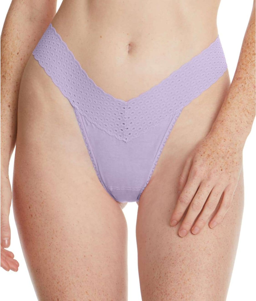 Hanky Panky Panties * | Eco Organic Cotton Original Rise Thong Cheap Hanky Panky