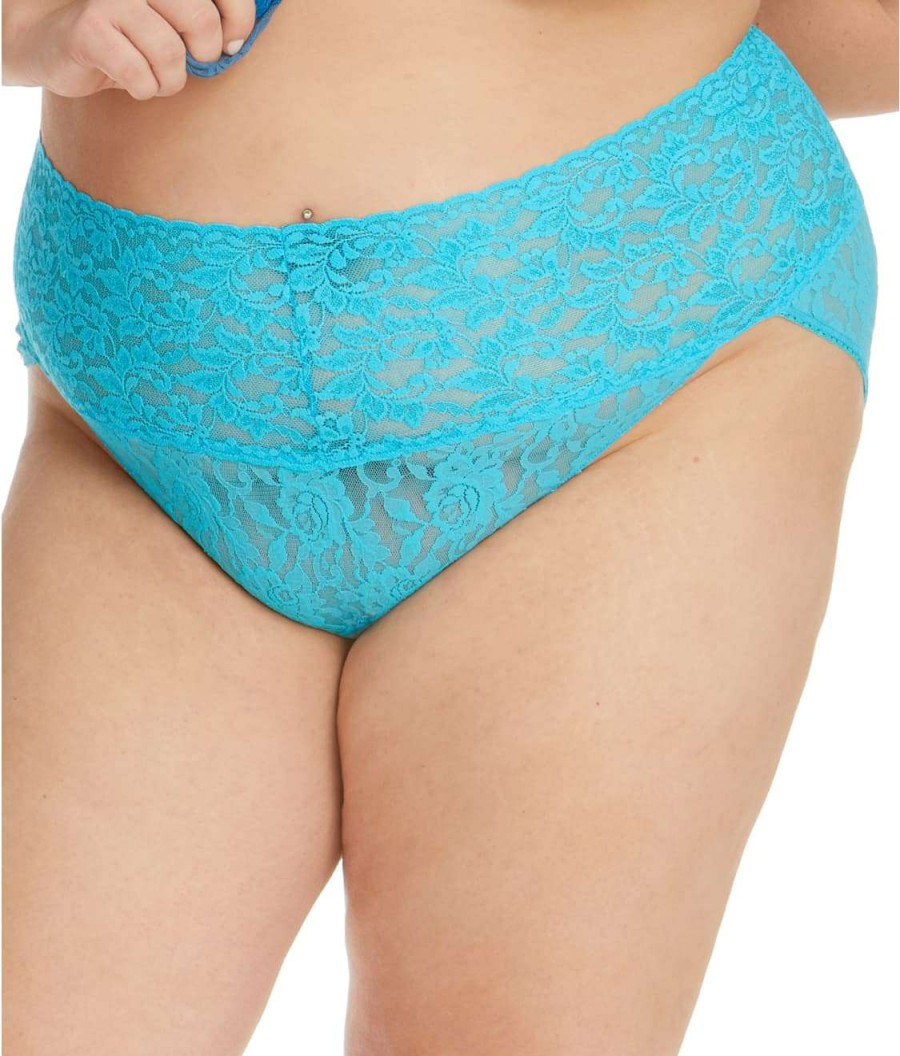 Hanky Panky Panties * | Plus Size Signature Lace Retro V-Kini Online Hanky Panky