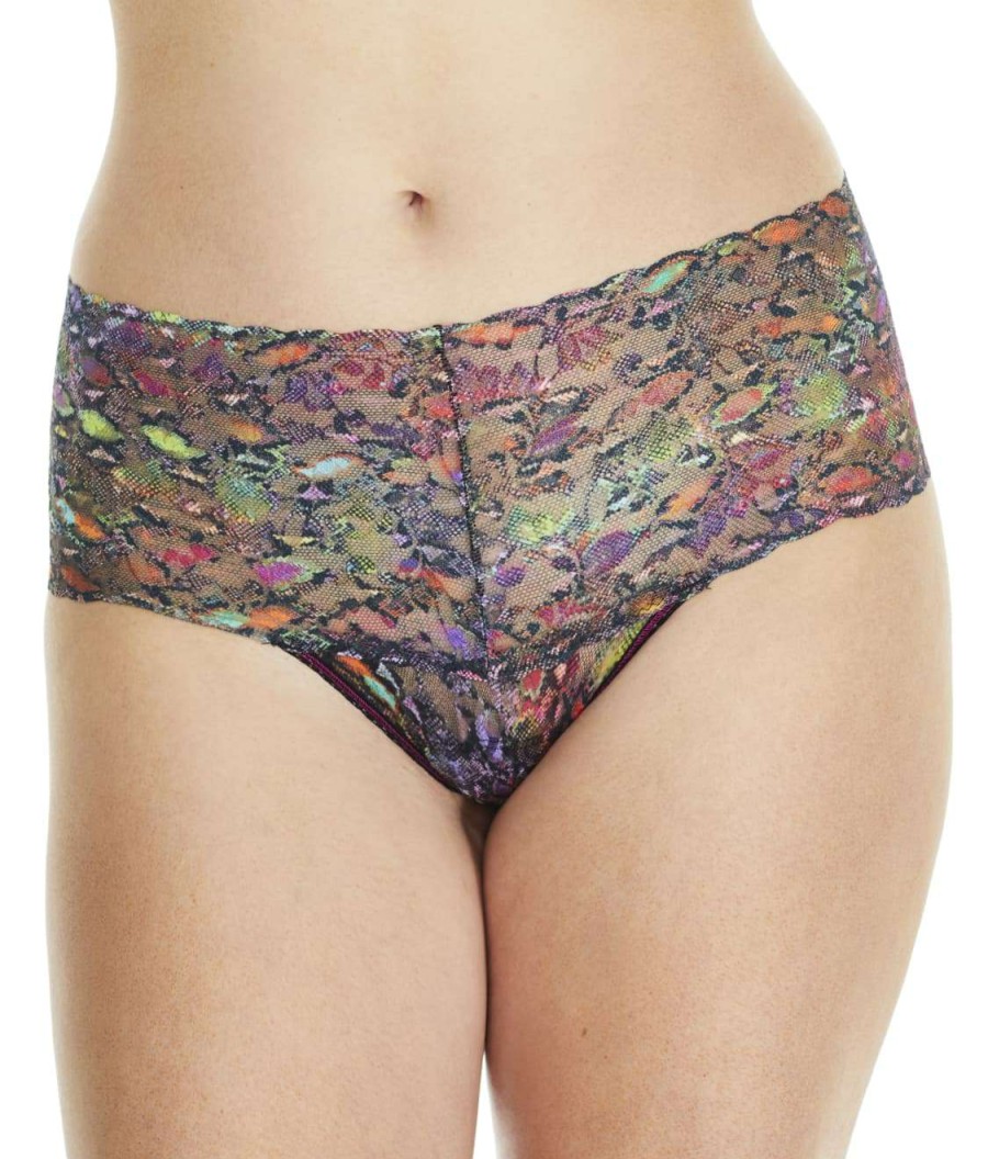 Hanky Panky Panties * | Rainboa Retro Thong Discount Hanky Panky Multi