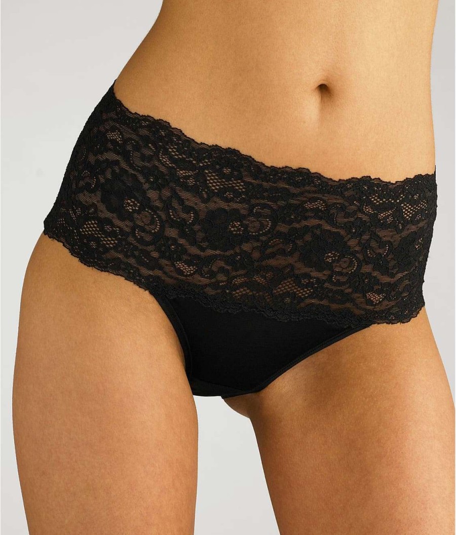 Hanky Panky Panties * | Silky Skin High-Rise Brief Cheap Hanky Panky