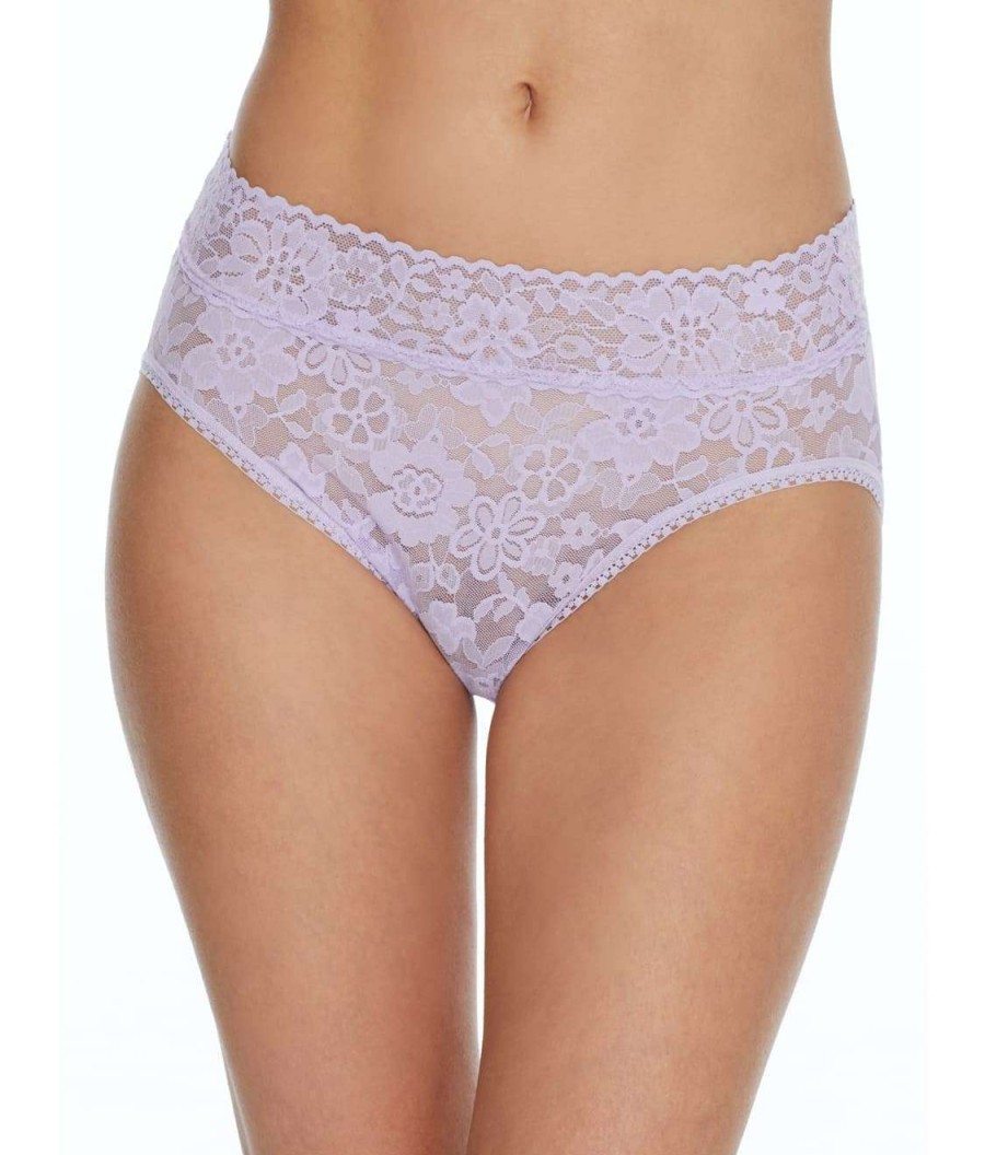 Hanky Panky Panties * | Daily Lace French Brief Sales Hanky Panky Lilac Bloom