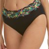 Hanky Panky Panties * | Supima Cotton French Brief Cheap Hanky Panky Black Neon Lights