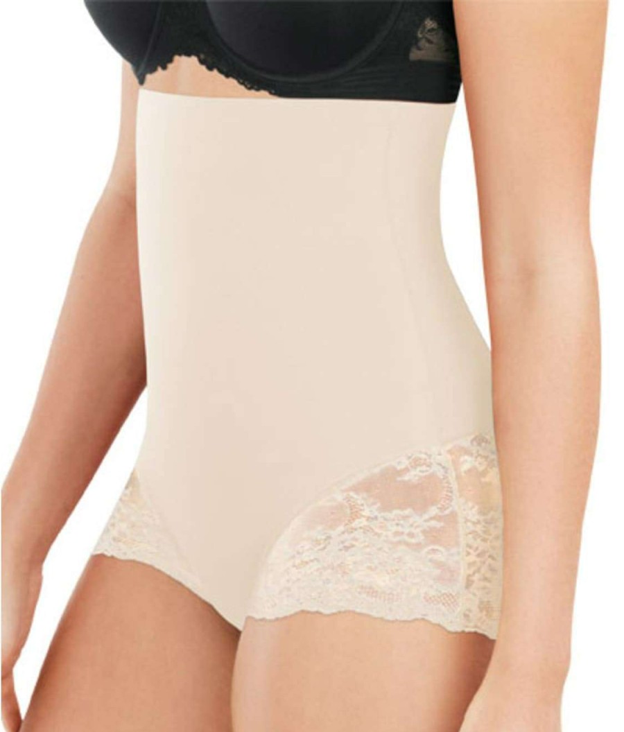 Panties * | Tame Your Tummy High-Waist Lace Brief Online Maidenform