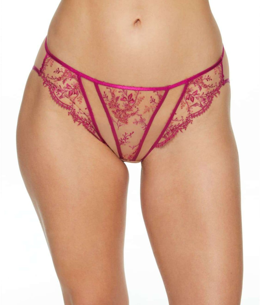 Panties * | Femmoiselle Bikini Online Dita Von Teese Pomegranate