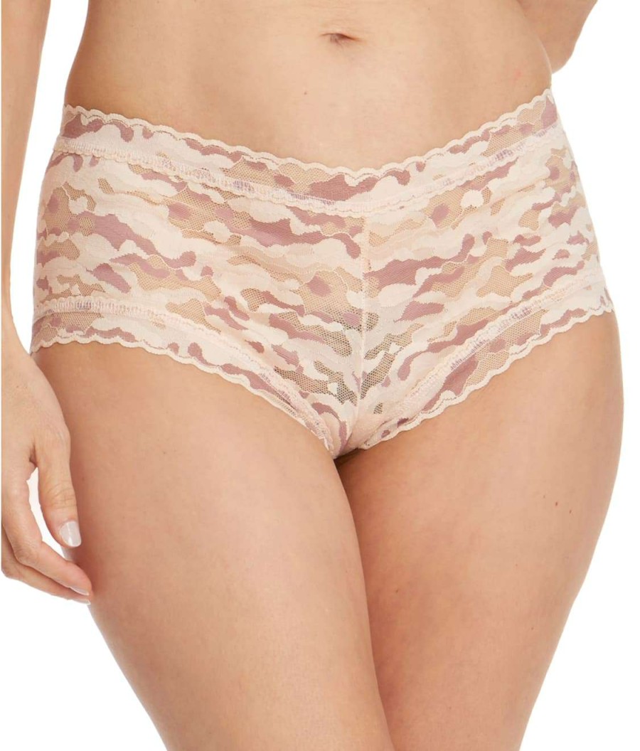 Hanky Panky Panties * | Camo Lace Boyshort Discount Hanky Panky