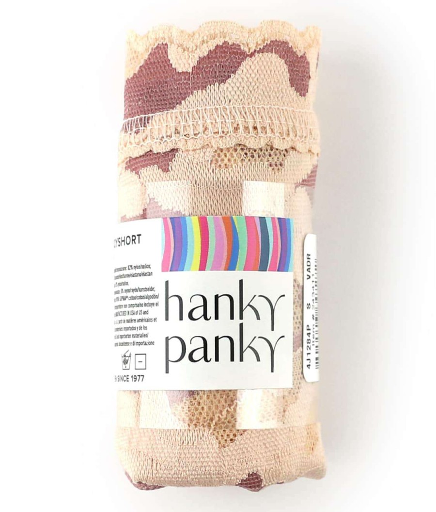 Hanky Panky Panties * | Camo Lace Boyshort Discount Hanky Panky