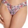 Hanky Panky Panties * | Chelsea Garden Low Rise Thong Online Hanky Panky Pink Multi