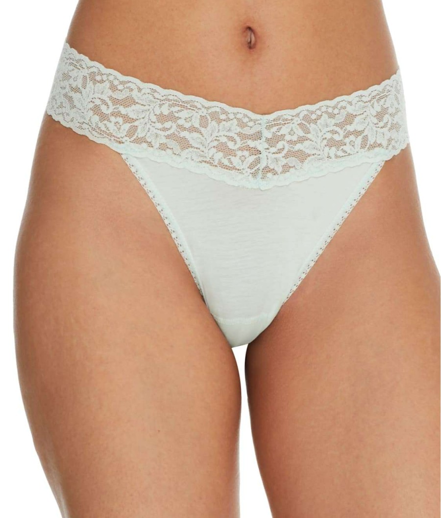 Hanky Panky Panties * | Supima Cotton Original Rise Thong Online Hanky Panky