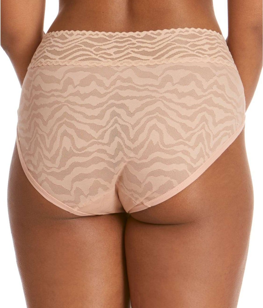 Hanky Panky Panties * | Zebra Lace French Brief Cheap Hanky Panky Mocha