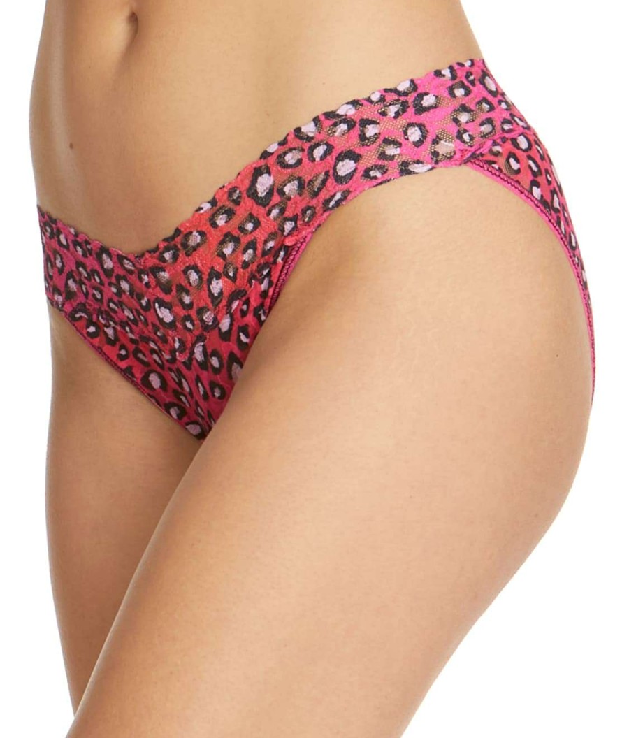 Hanky Panky Panties * | Sassycat V-Kini Discount Hanky Panky Pink Animal