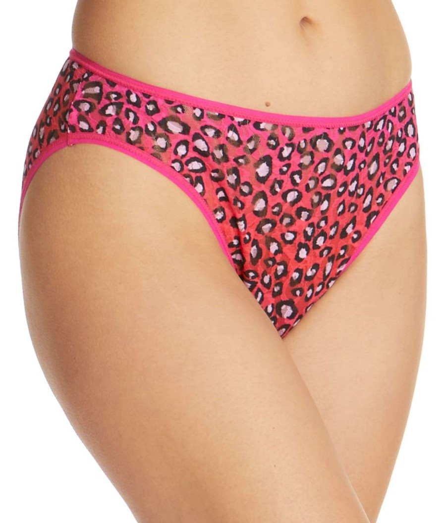 Hanky Panky Panties * | Sassycat French Brief Online Hanky Panky Pink Animal