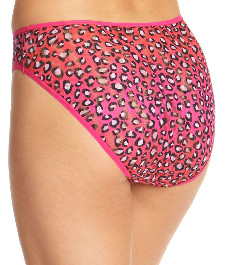 Hanky Panky Panties * | Sassycat French Brief Online Hanky Panky Pink Animal