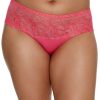 Panties * | Belgravia Luxury Cheeky Thong Cheap Prima Donna Blogger Pink