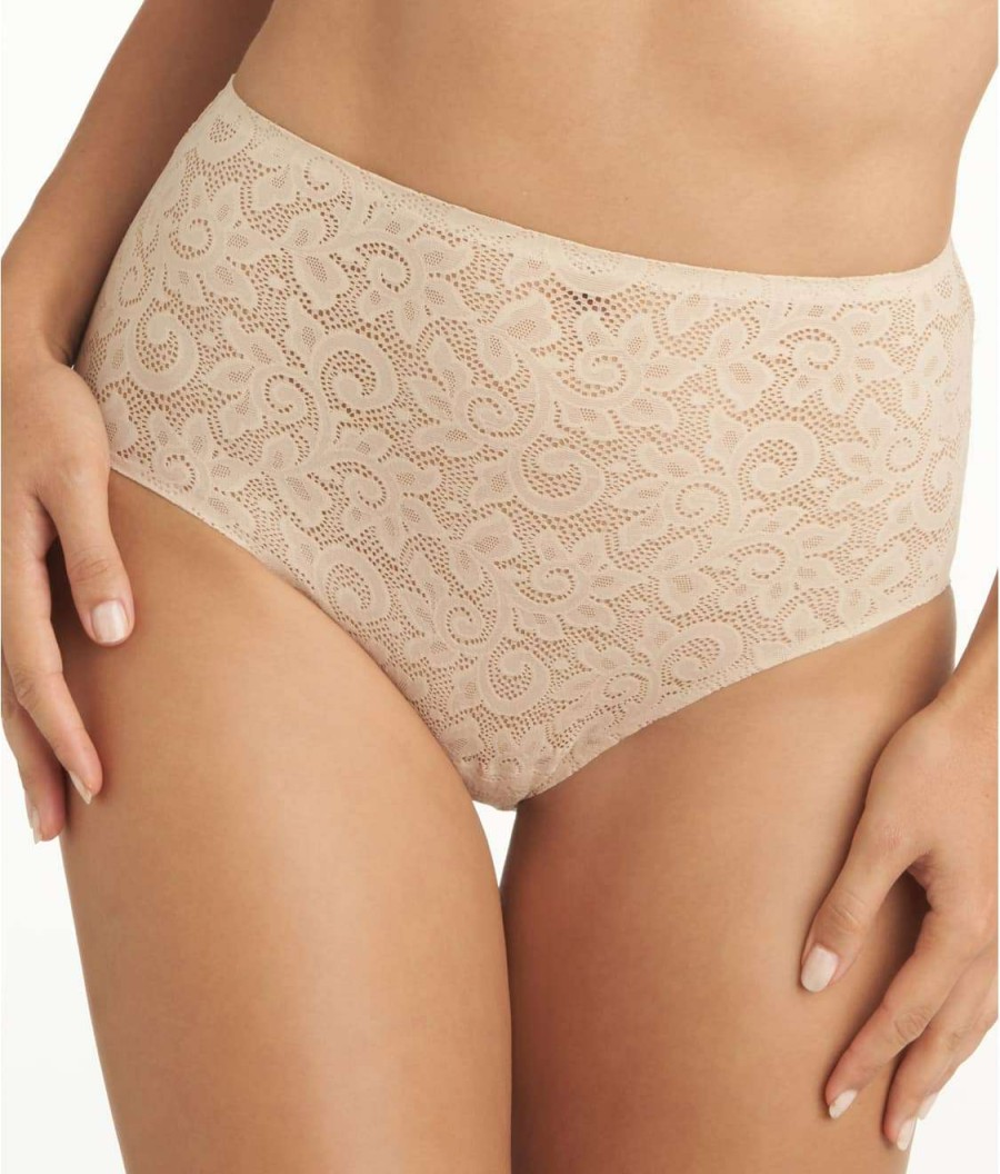 Panties * | All Over Lace Modern Brief Online Tc Fine Intimates