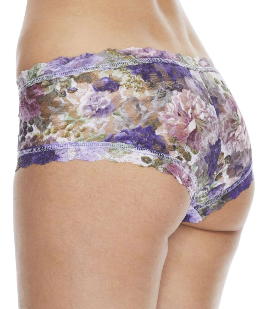 Hanky Panky Panties * | Elinor Lace Boyshort Cheap Hanky Panky Multi