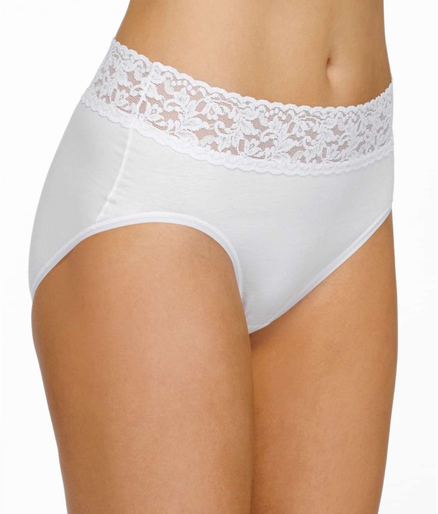 Hanky Panky Panties * | Plus Size Supima Cotton Brief Sales Hanky Panky