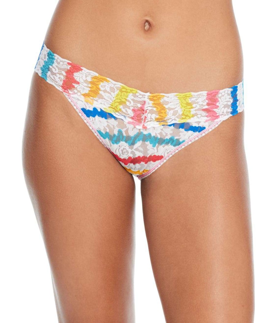 Hanky Panky Panties * | Signature Lace Printed V-Kini Cheap Hanky Panky