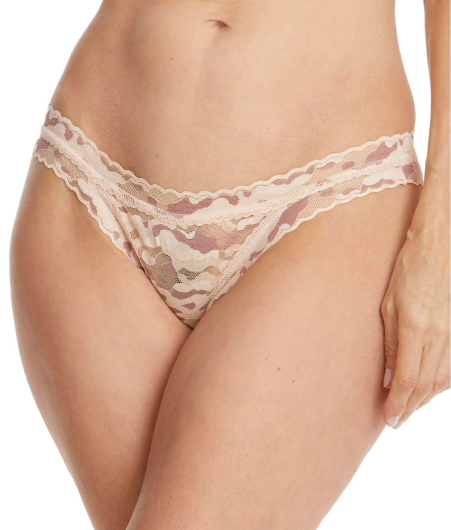 Hanky Panky Panties * | Camo Lace Brazilian Bikini Sales Hanky Panky