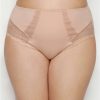 Panties * | Meredith Hi-Cut Smoothing Brief Discount Elomi Sahara