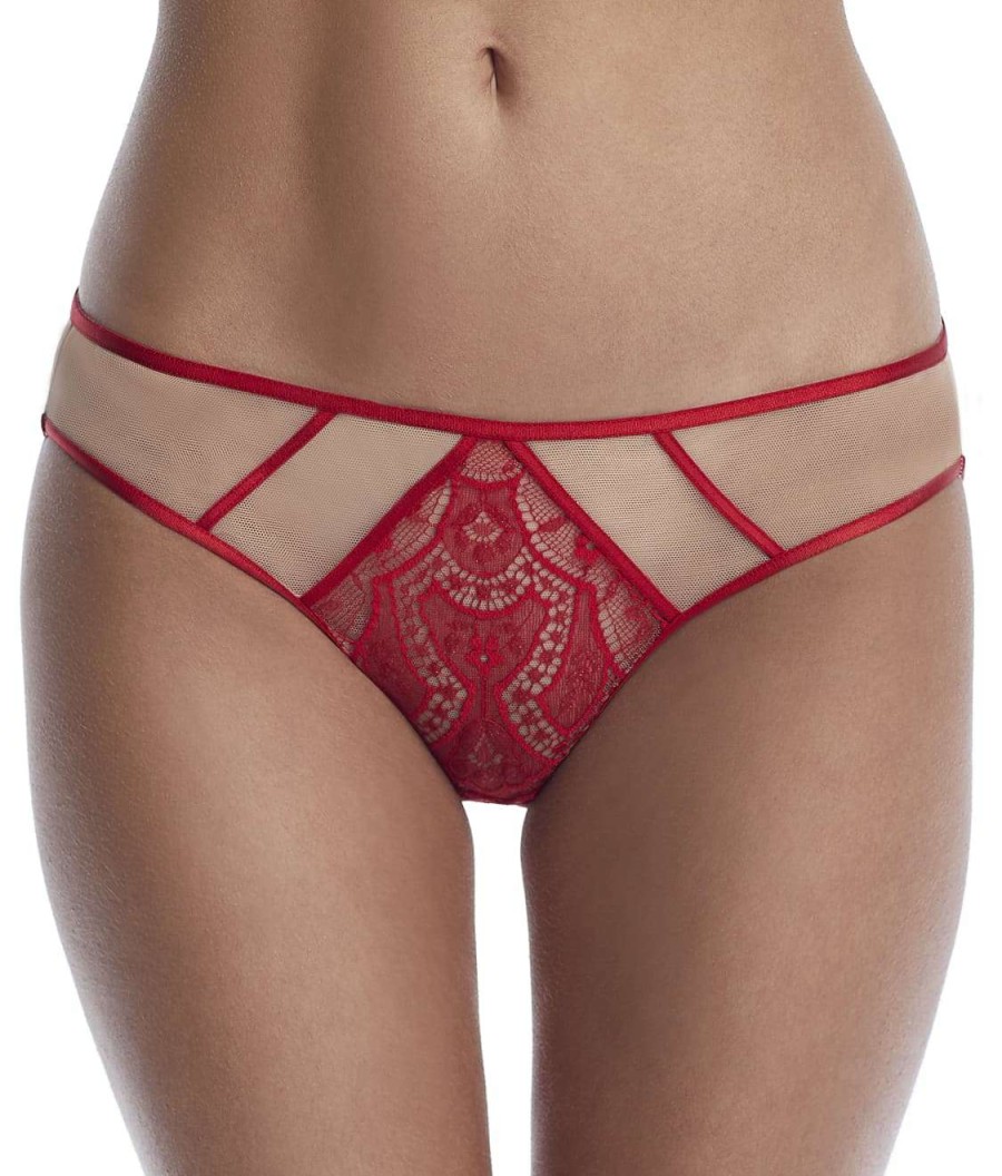 Panties * | Maestra Bikini Online Dita Von Teese Dita Red