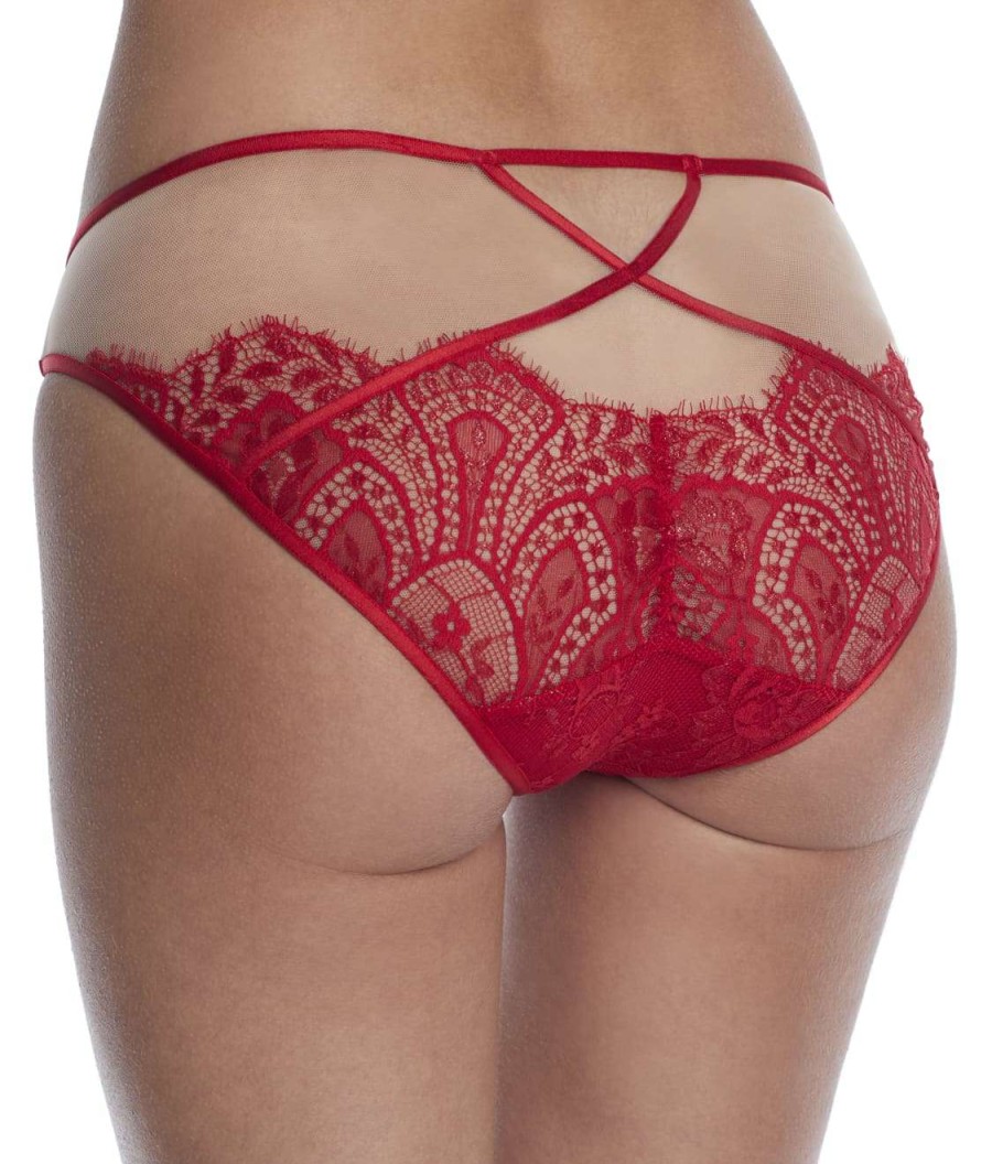 Panties * | Maestra Bikini Online Dita Von Teese Dita Red