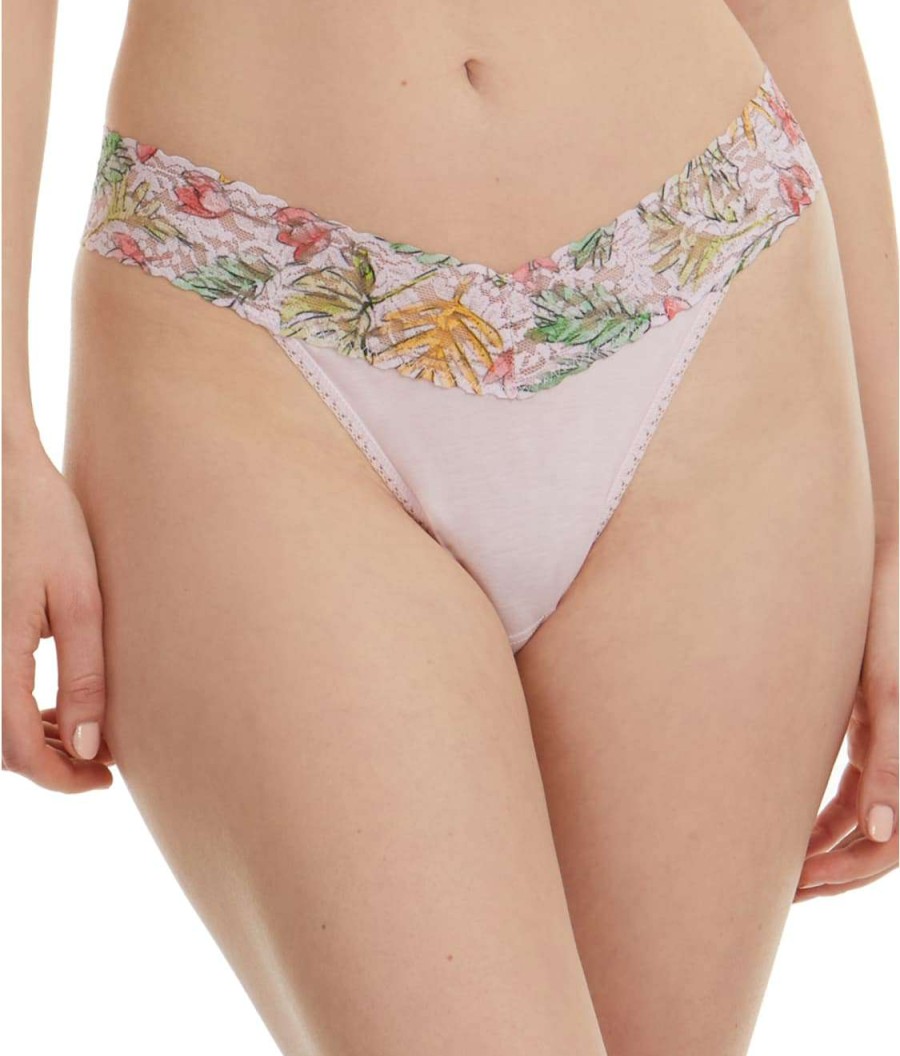 Hanky Panky Panties * | Supima Organic Original Rise Thong Cheap Hanky Panky