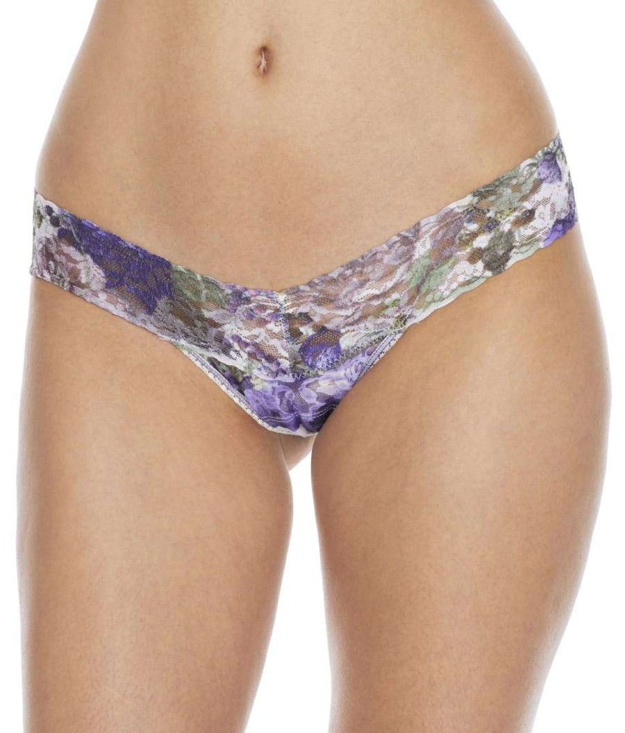 Hanky Panky Panties * | Elinor Low Rise Thong Online Hanky Panky Multi