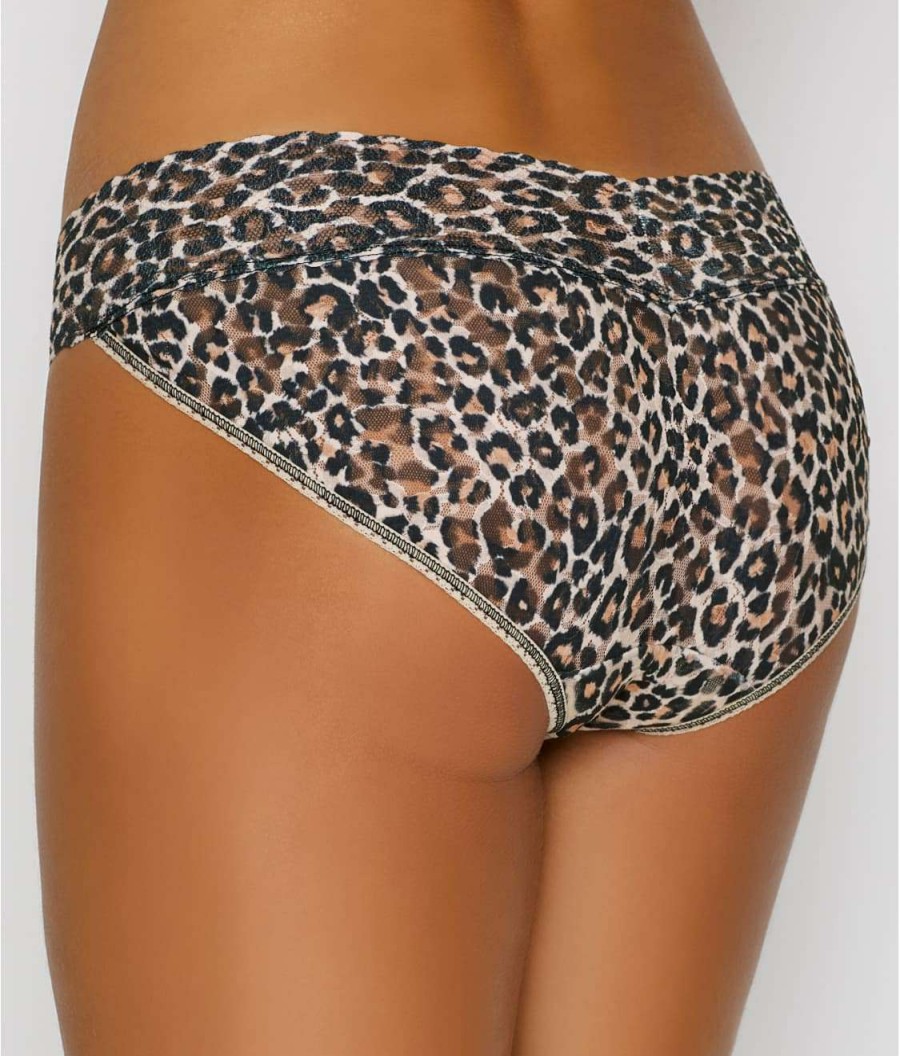 Hanky Panky Panties * | Classic Leopard V-Kini Discount Hanky Panky Brown Black