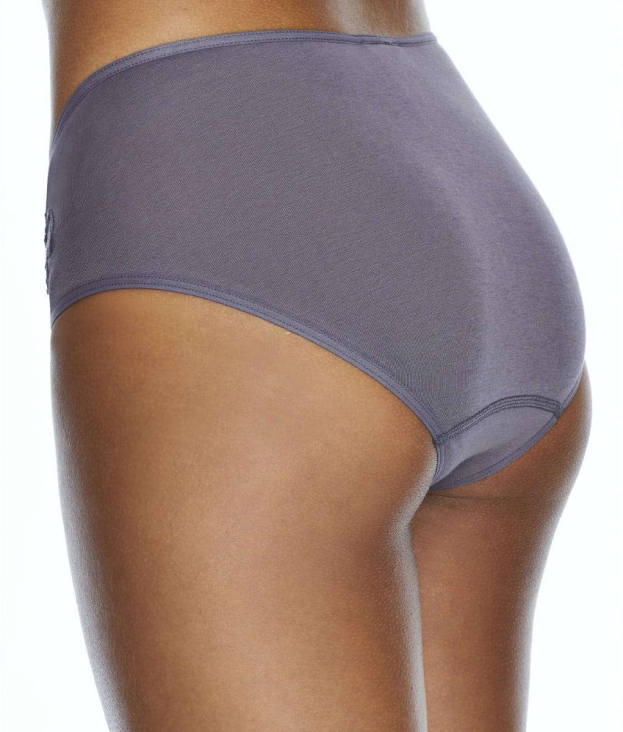 Panties * | Hope Cotton Full Brief Cheap Hanro Titanium