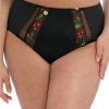 Panties * | Samira Full Brief Sales Elomi Black