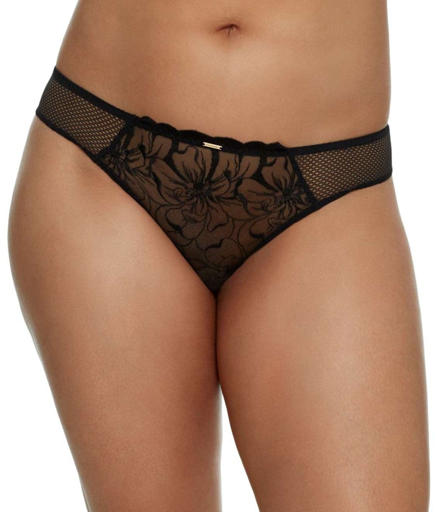 Panties * | Animation Fantasie Thong Discount Chantelle Black