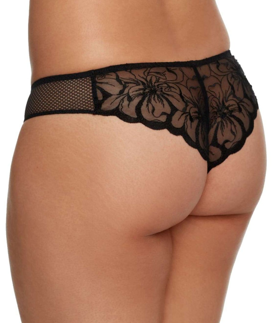 Panties * | Animation Fantasie Thong Discount Chantelle Black