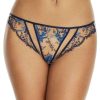 Panties * | Femmoiselle Thong Discount Dita Von Teese Queens Blue