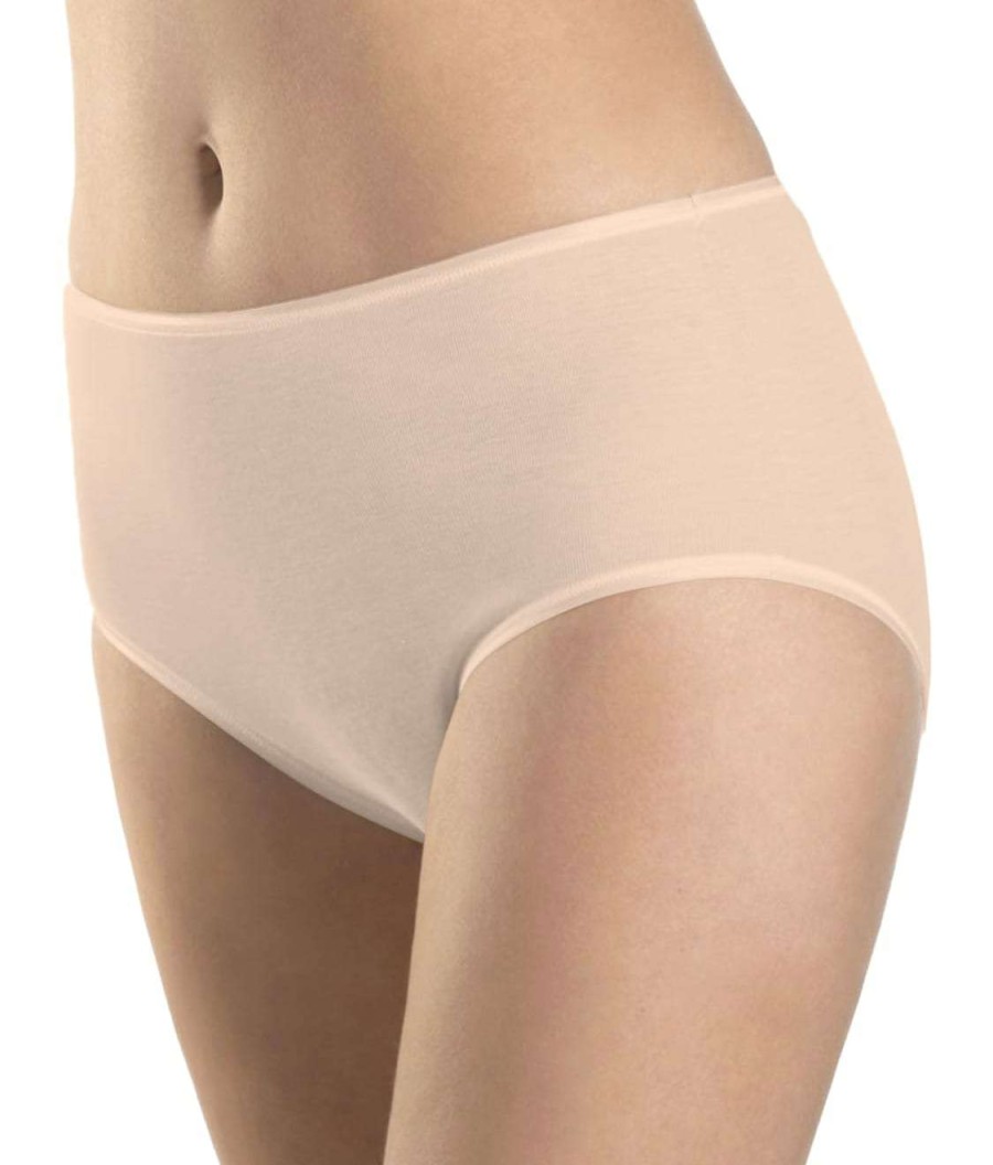 Panties * | Cotton Seamless Full Brief Online Hanro