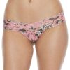 Hanky Panky Panties * | Marianne Low Rise Thong Cheap Hanky Panky Pink Multi