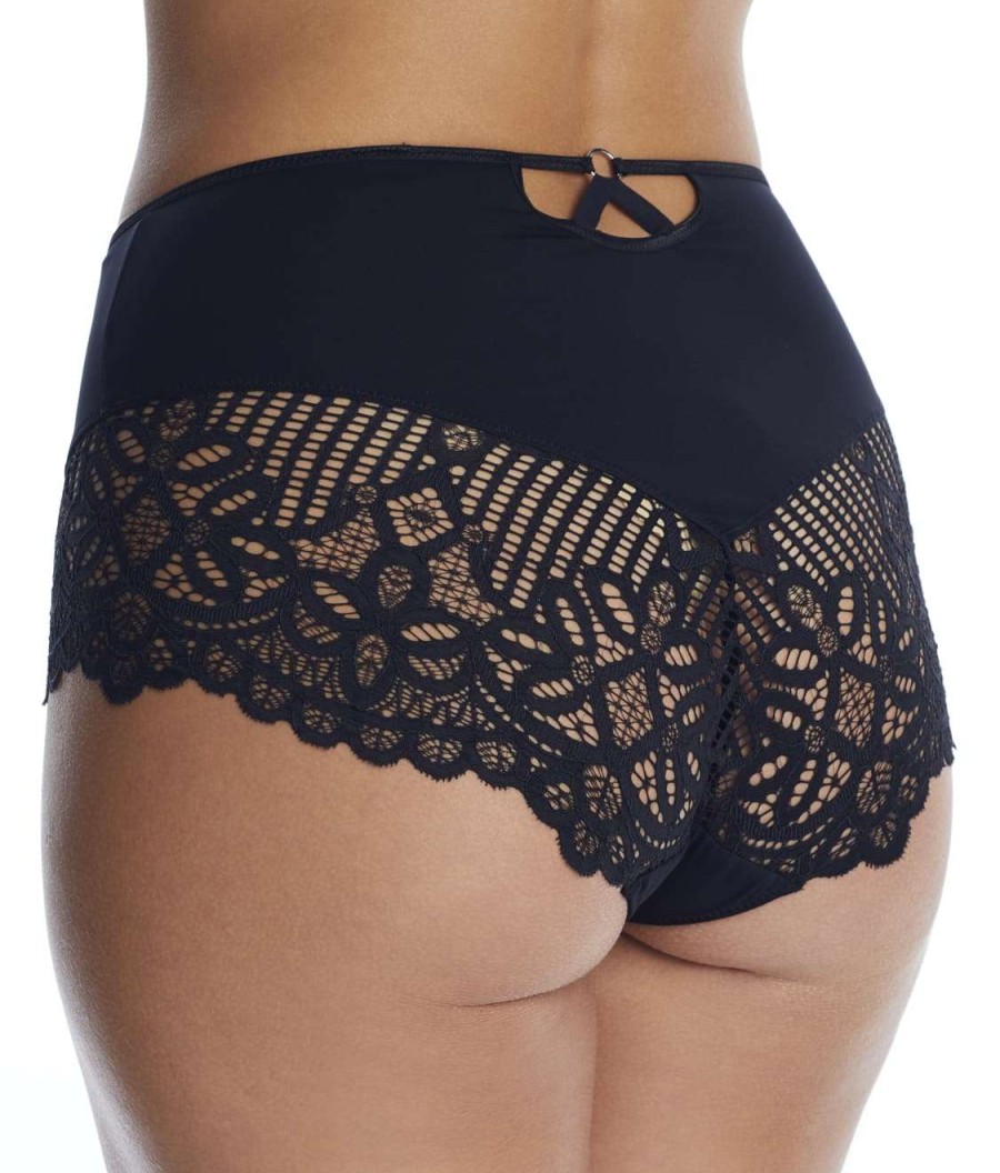 Panties * | First Night High-Waist Brief Sales Prima Donna Black