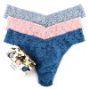 Hanky Panky Panties * | Signature Lace Original Rise Thong Fashion 3-Pack Online Hanky Panky