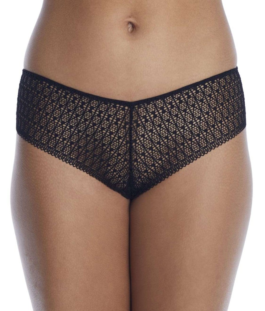 Panties * | The Modern Geo Lace V-Cut Hipster Online Nearlynude