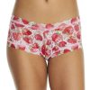 Hanky Panky Panties * | Strawberry Fields Boyshort Online Hanky Panky Pink Multi