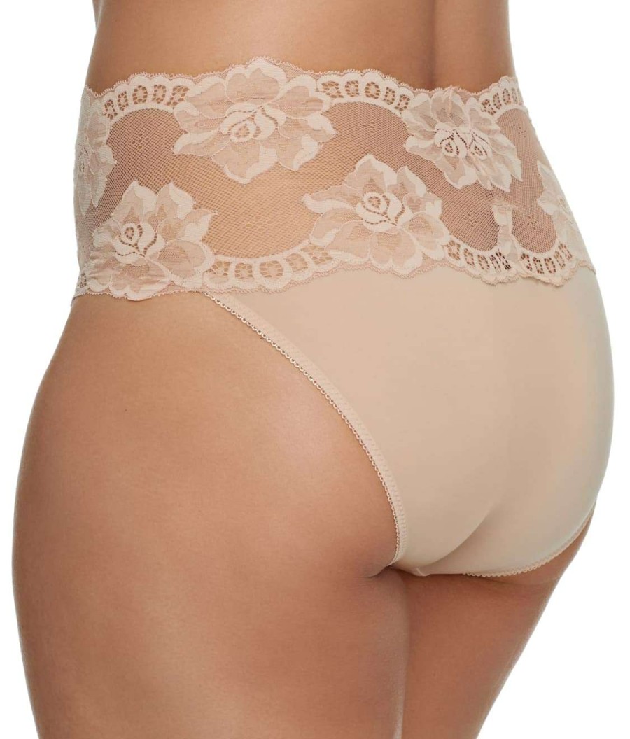 Panties * | Light & Lacy Hi-Cut Brief Cheap Wacoal Rose Dust