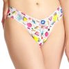 Hanky Panky Panties * | Low Rise Thong Discount Hanky Panky Eighties Rad Geo