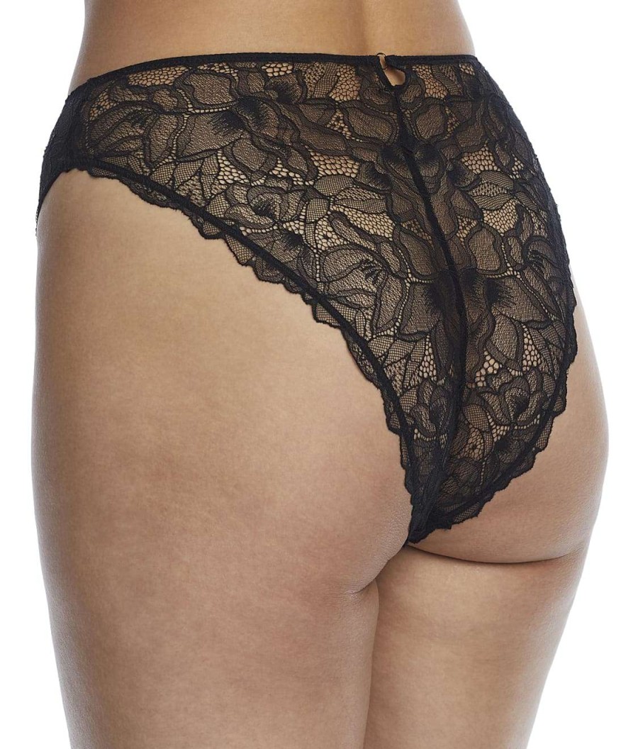 Panties * | The Poppy Lace High-Waist Brief Sales Nearlynude