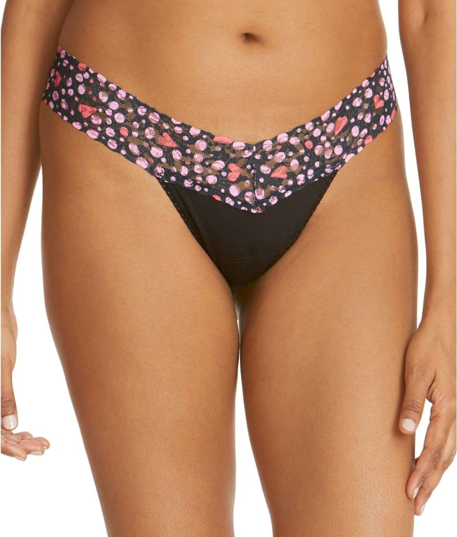 Hanky Panky Panties * | Supima Cotton Low Rise Thong Sales Hanky Panky