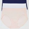 Panties * | Easylite Seamless Hipster 3-Pack Cheap Bali Navy / Pink / White