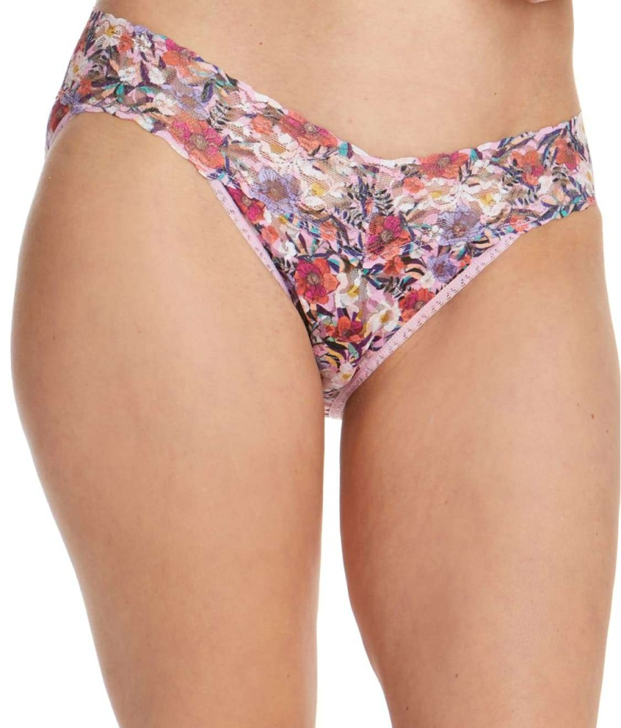 Hanky Panky Panties * | Chelsea Garden V-Kini Discount Hanky Panky Pink Multi