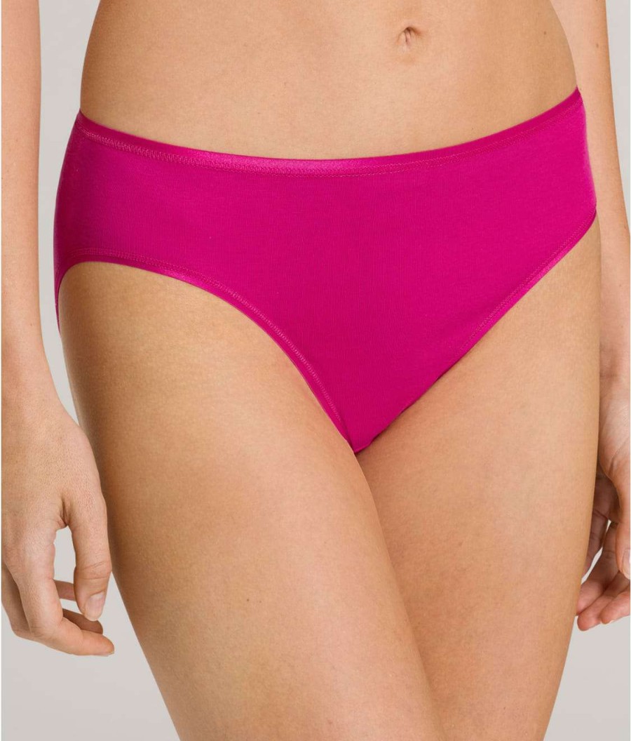 Panties * | Cotton Seamless Hi-Cut Brief Cheap Hanro