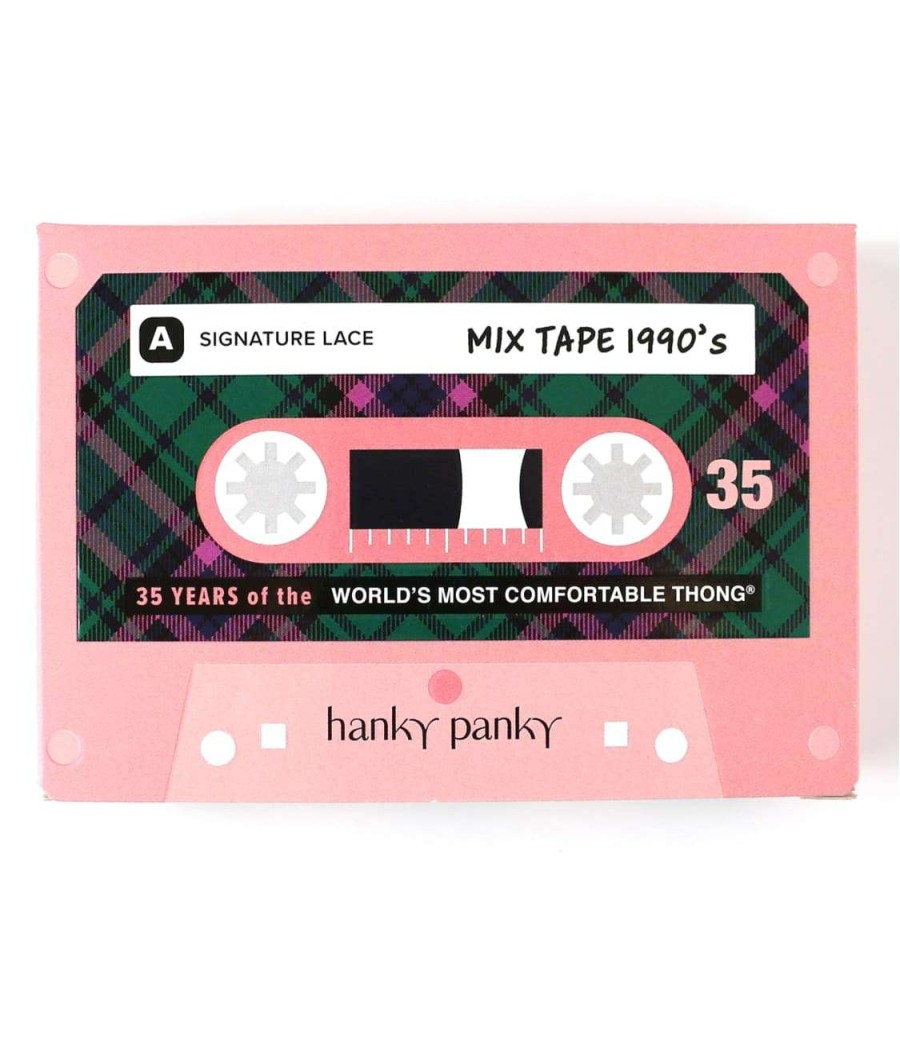 Hanky Panky Panties * | Original Rise Thong Cheap Hanky Panky Nineties Plaid